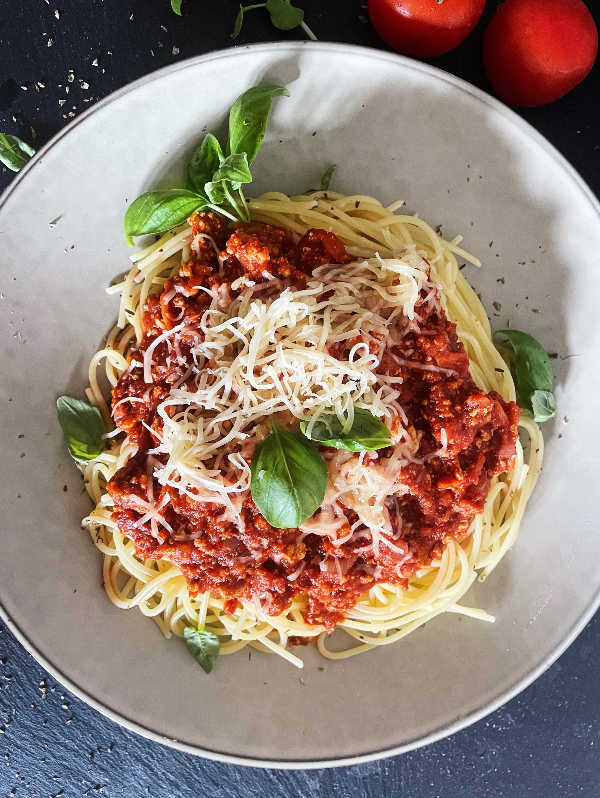 Spaghetti Bolognese (vegan) - bin veg
